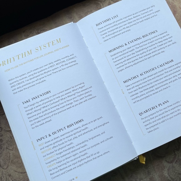 🔥SALE🔥 Planner Journal for Rhythms of Renewal / Life - Picture 14 of 16